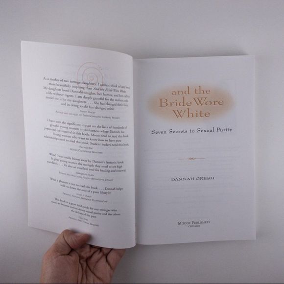 3/$10 - and the Bride Wore White by Dannah Gresh - Picture 3 of 9